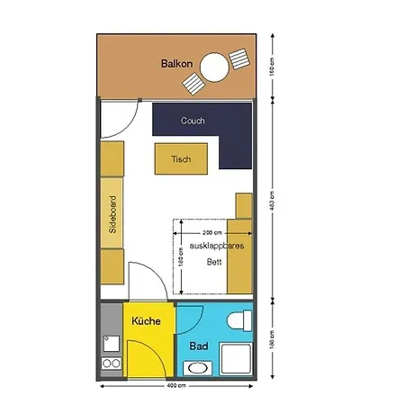 Holiday Apartment With 1 Bedroom Semesterbostad Mittelberg